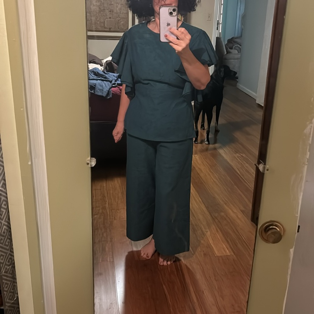 Matching pantsuit